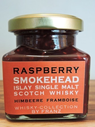 Himbeere mit Smokehead Whisky 150g