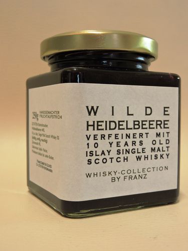 Wilde Heidelbeere mit 10 y.o. Islay Whisky 250g